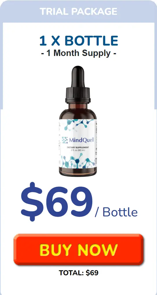 MindQuell 1 bottle price