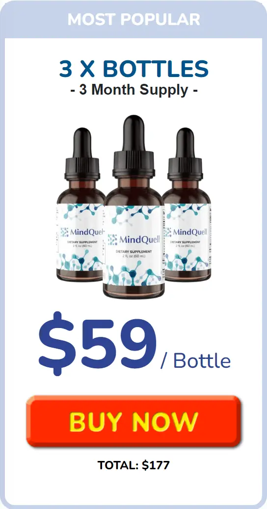 MindQuell 3 bottle price