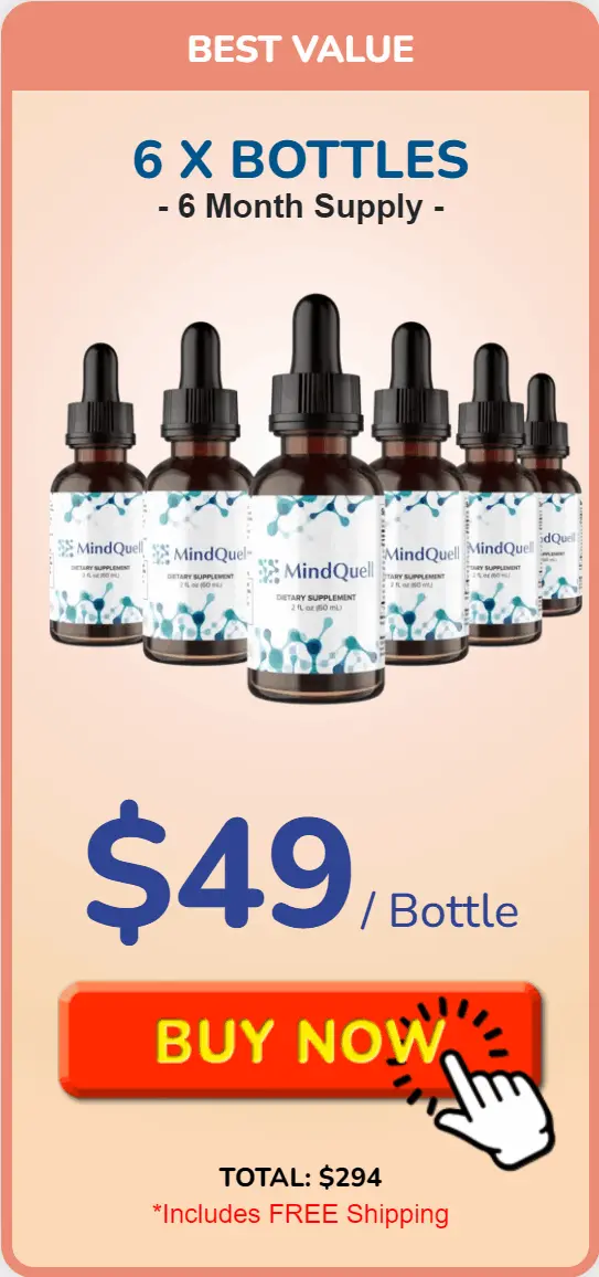 MindQuell 6 bottle price 